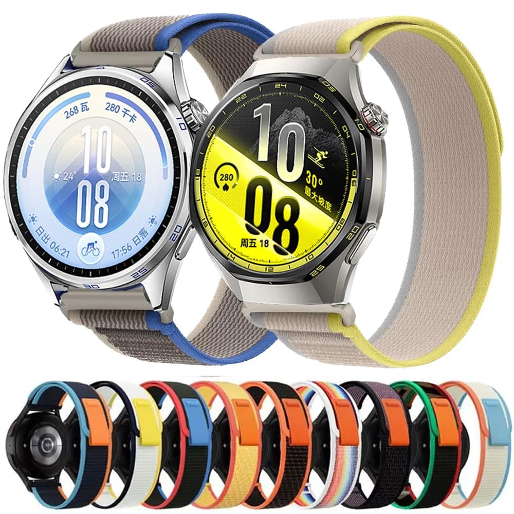 Trail Loop 22mm Sports Strap For Huawei Watch GT7 Pro 6 5 4 3 2 46mm GT Runner 2 Watch 5/4/3 Pro/GS 4 3 Elastic Bracelet Correa
