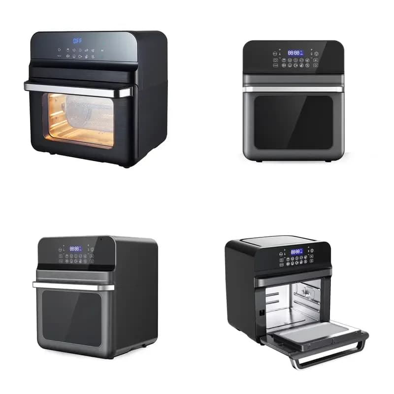 for Household Kitchen Stainless Steel Mechanical Toaster Oven Baking Electric Air Fryer Oven High Quality Wholesale