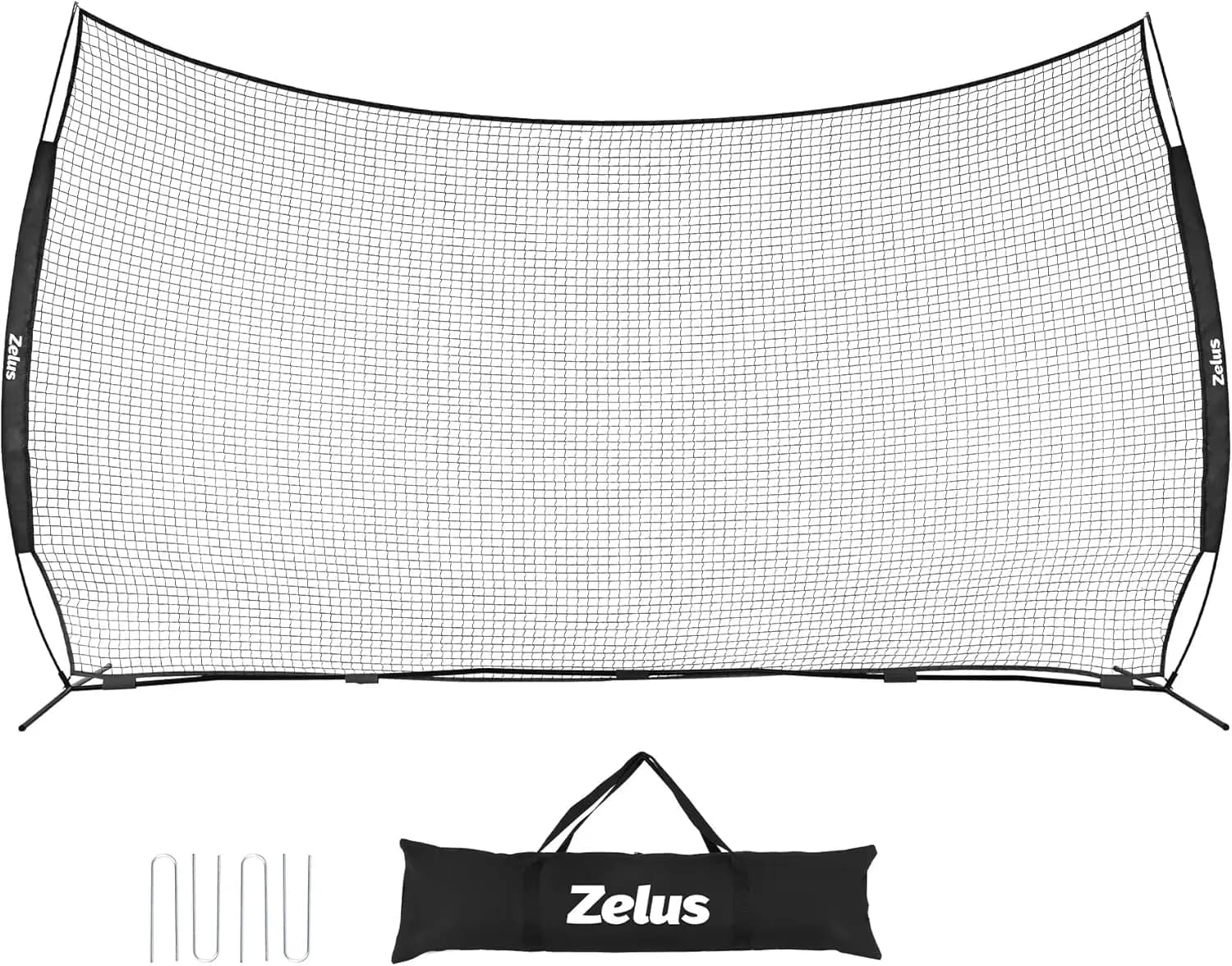 Large Sports Protection Network for Baseball, Softball, Football, Basketball - Resistant and Portable