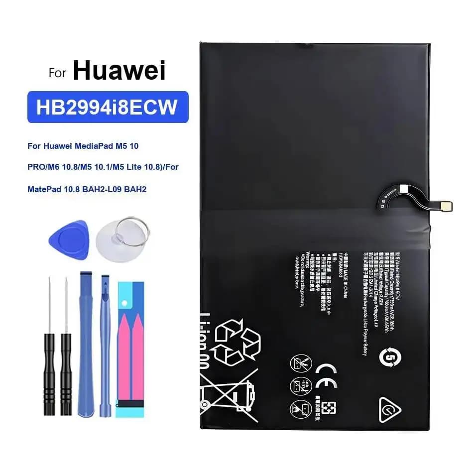 Batteria tablet Hb2994i8ecw 7500Mah per Huawei Mediapad M5 10 Pro M6 10.8 10.1 Lite Matepad BAH2-L09 BAH2