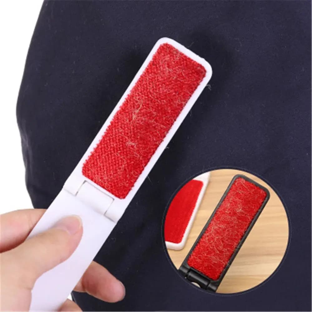 Spazzola per la pulizia da viaggio Cappotto invernale Detergente per capelli elettrostatico per la polvere di pelucchi per la casa
