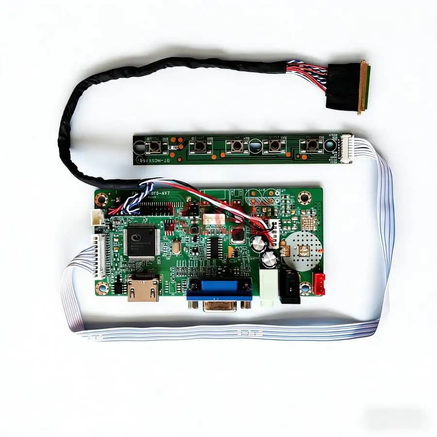 For N140BGE M140NWR1 M140NWR2 N140B6 Controller Drive Board DIY Kit LVDS-40 Pin HDMI+VGA Laptop Monitor Screen 1366*768 1366x768