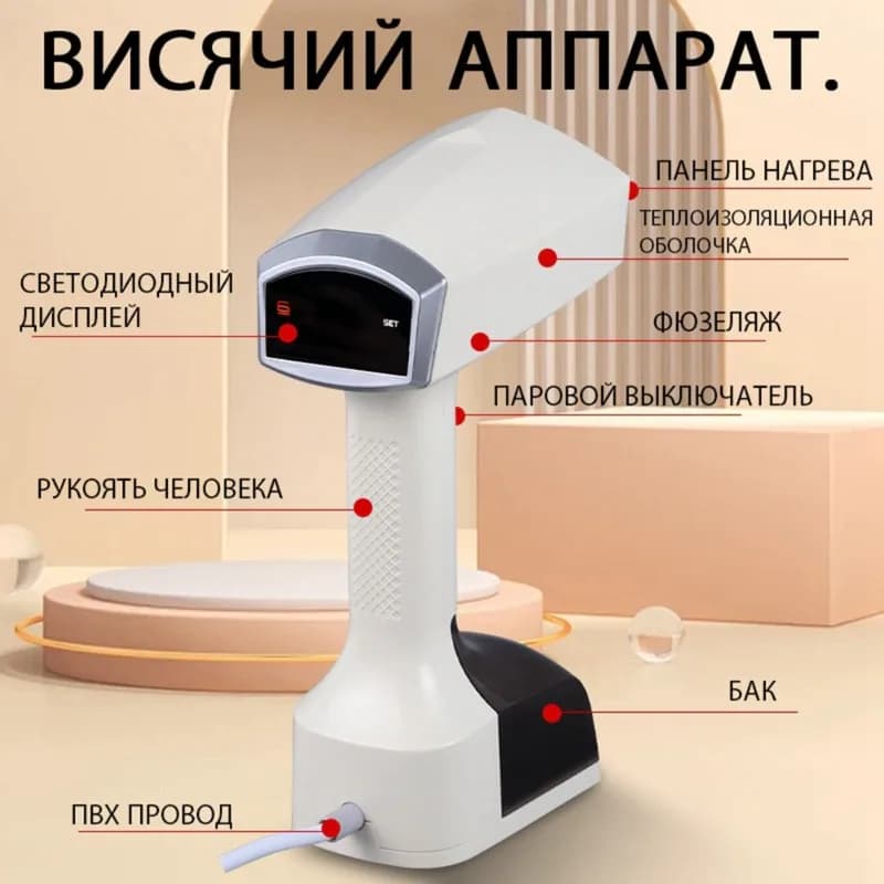 【ULTIMA OCCASIONE】Vaporizzatore portatile per vestiti - Design compatto a doppia tensione. Nuovo ferro da stiro elettrico portatile per stirare i vestiti