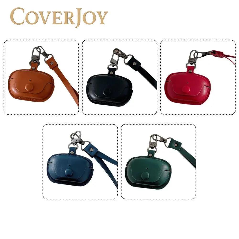 Per Echnics EAH-AZ100 AZ80 Cuffie Custodia in pelle PU con design a fagiolo in vinile Custodia morbida per il trasporto Accessori Bluetooth
