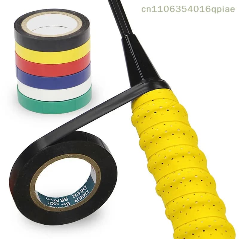 (Summer4) Nastro Adesivo per Racchette da Tennis, Badminton e Squash, Nastro Sigillante Speciale, Nastro Assorbente per il Sudore delle Mani
