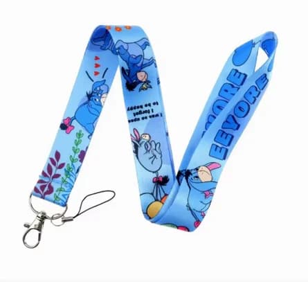 Nuovo Laccetto da Collo per Chiavi e Badge, 1 Pezzo, Portachiavi Fai-da-Te, Cordino per Appendere, Anelli Portachiavi