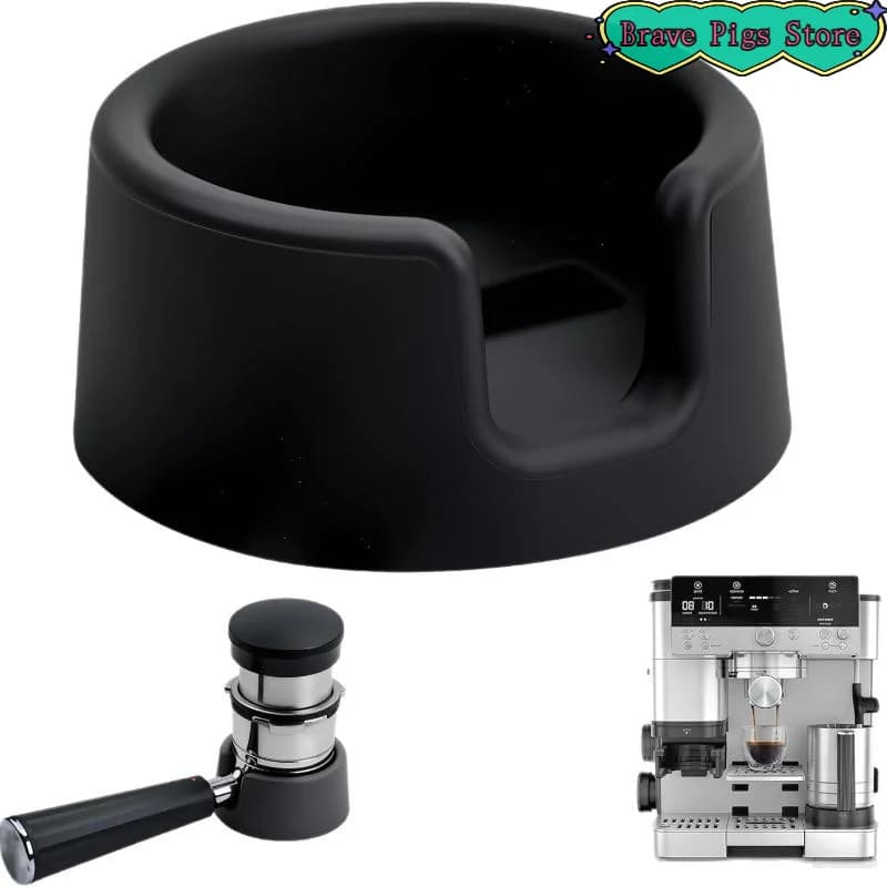 [HM]Espresso Tamping Station Compatible With Cafe ES601 ES701, Portafilter Holder For Espresso Machine[HM]