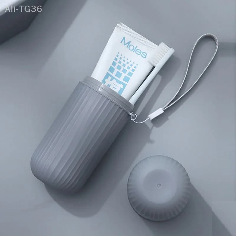 Tazza per spazzolino portatile da viaggio Porta dentifricio da bagno Scatola di immagazzinaggio Scatola di immagazzinaggio Articoli da toeletta da viaggio Tazza di stoccaggio Nuova idea