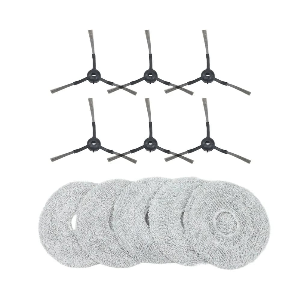 Mop Cloth Side Brush Kit For Trouver E30 For Aqua RLE52SC Vacuum Cleaner Accessories Replacement Parts Cleaning Tools