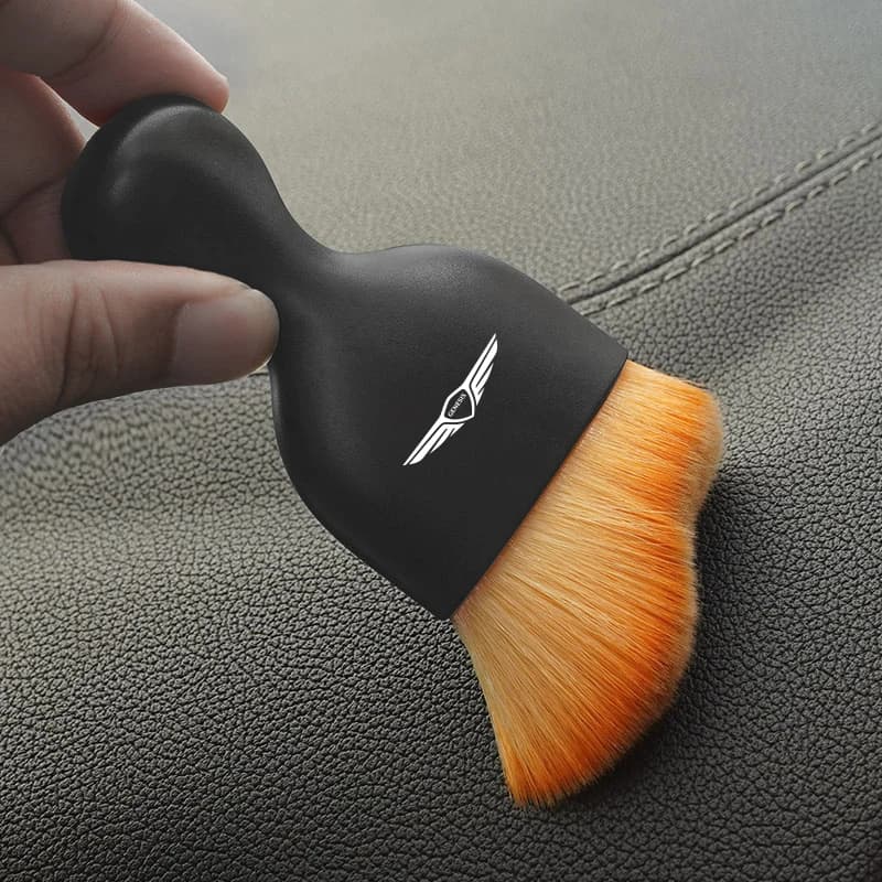 Car Interior Cleaning Tool Dashboard Air Output Soft Brush for Genesis G80 GV70 GV80 GV60 G70 Essentia Neolun G90 GV90 X