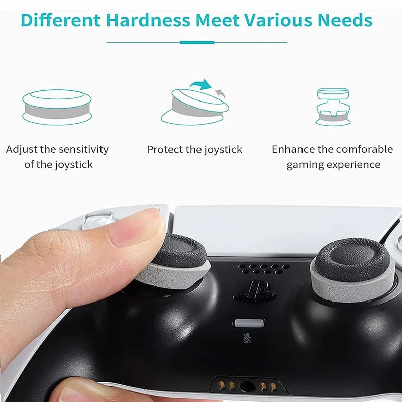 Per PS5 Anelli di precisione Regolazione levetta Bastone analogico Obiettivo Assist Motion For Switch Pro PS4 Per controller XBox One