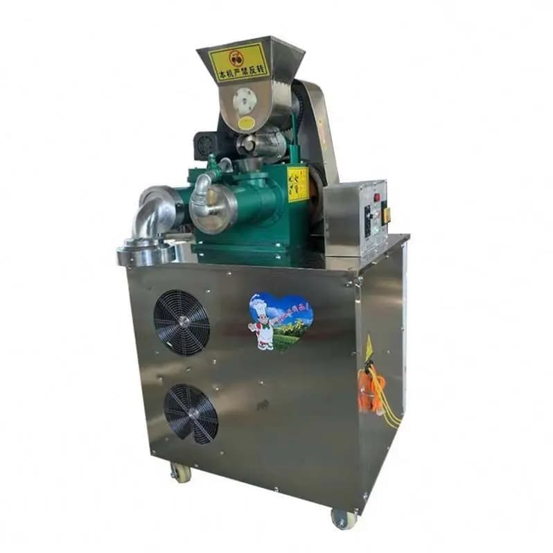 Macchina Automatica per Noodles Coreani Freddi Cotti, Macchina per la Produzione di Noodles di Mais e Riso, Macchina per Pasta in Acciaio