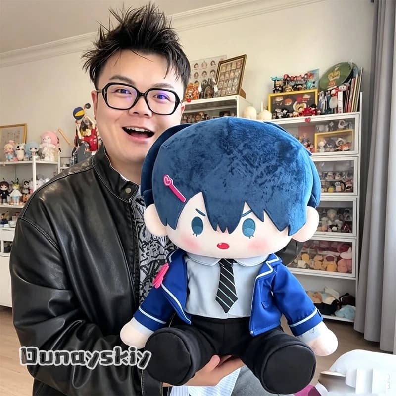 40CM/10CM Ivan Till Peripheral Plush Sitting Posture Body Desk Toys Anime Alien Stage Plush Stuffed Figure Soft Collectible Gift