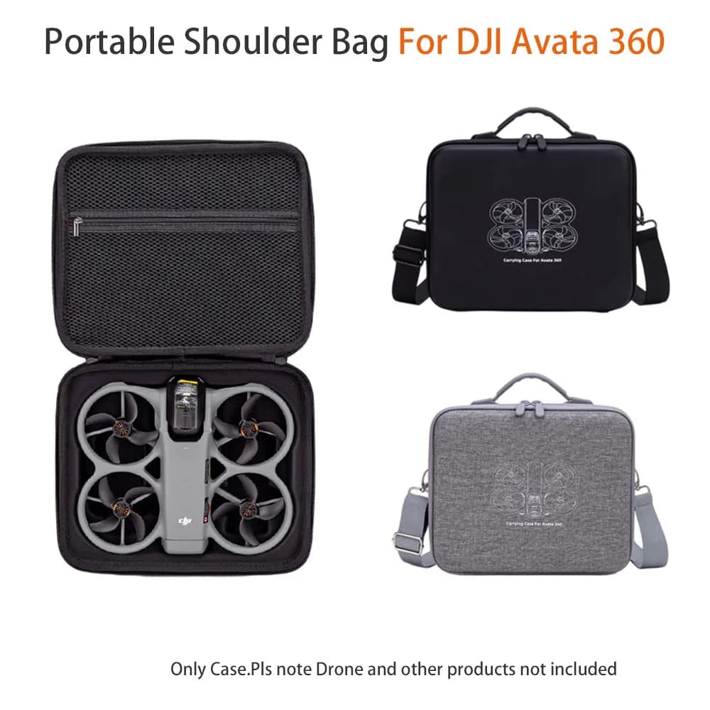 Borsa da trasporto a tracolla per DJI Avata 360, custodia antiurto da viaggio per accessori drone DJI Avata 360
