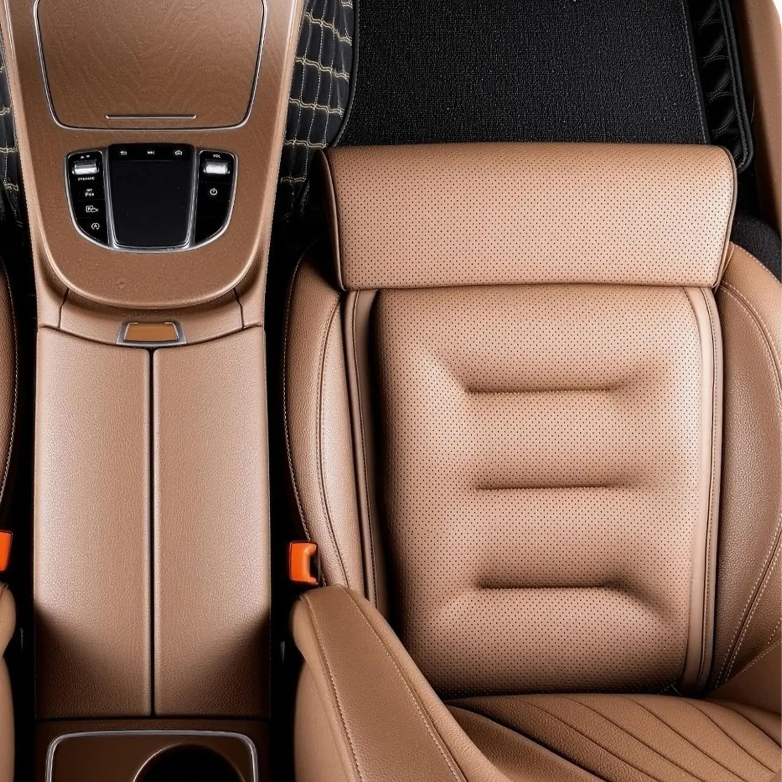 Car Leg Extender Cushion Comfortable Adjustable Non-slip Automotive Front Seat Foot Rest Pillow For Front Rear Driver Passenger