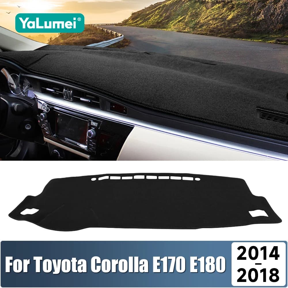 Per Toyota Corolla E180 2014 2015 2016 2017 2018 Cruscotto Auto Zerbino Parasole Antiscivolo Pad Copertura Anti-Uv Tappeto Accessori