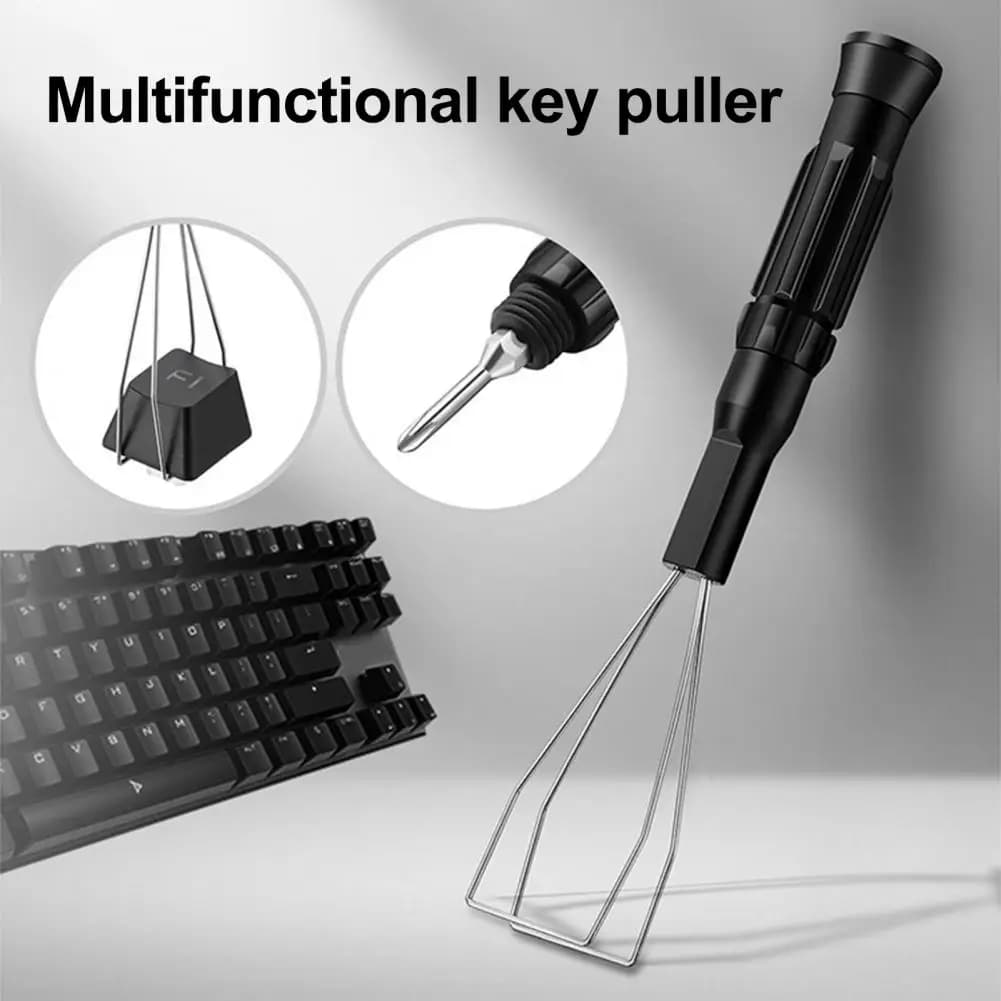 Estrattore Universale per Tasti di Tastiere Meccaniche, Strumento di Pulizia per Laptop, Cacciavite 1.5 2.5 per Mouse e Tastiera
