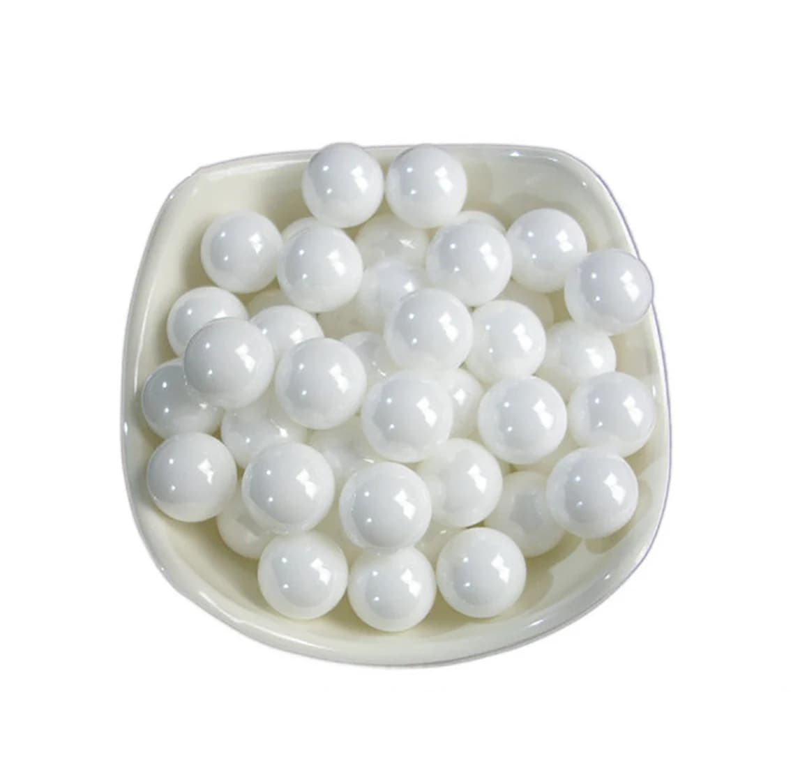 1Pcs ZrO2 Ceramic Bearing Balls Dia 26.988 27 28.575 30 31.75 40 45-100mm Zirconia Ceramic Ball G10 Precision Smooth Ball Bead