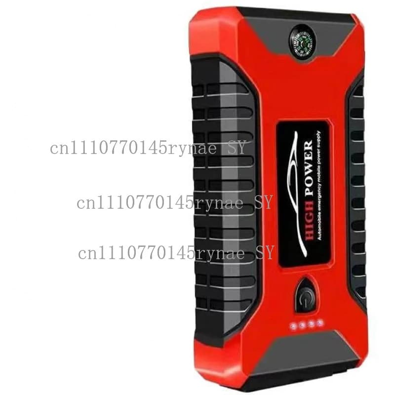Avviatore di emergenza per auto 600A 12V 39800mAh con pompa ad aria per batteria auto in caso di emergenza