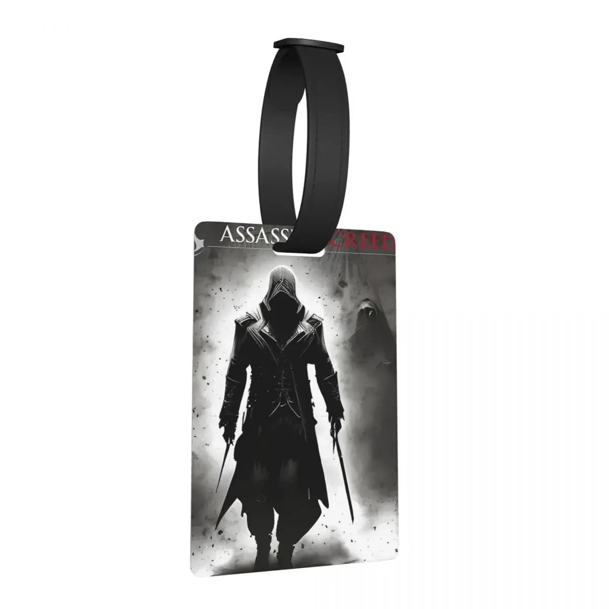 Assassin's Creed Fans Art Etichette per bagagli Accessori per valigie Viaggi Cute Bagagli Imbarco Tag Porta etichette ID Nome Indirizzo