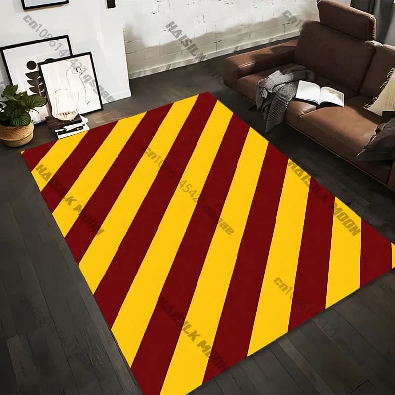 21 Sizes Diagonal striped pattern design Printed Area Rugs for Adult Yoga Mats Living Room Decor Personalized Doormat