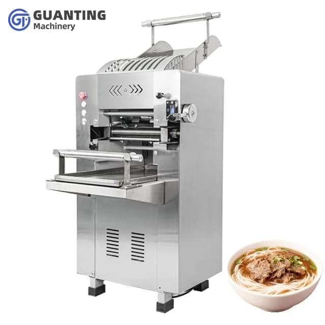 Macchina Commerciale in Acciaio Inox per la Produzione di Pasta e Noodle, Pressa per Pasta, Sfogliatrice Automatica per Impasto