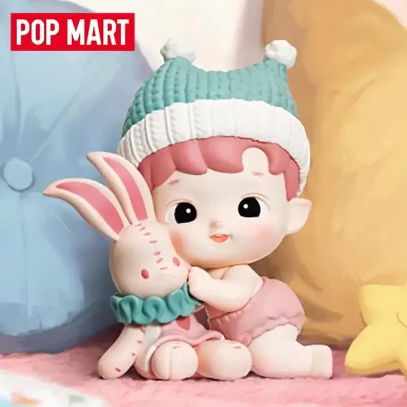 POP MART HACIPUPU Sussure della mia serie mondiale Scatola cieca Guess Bag Scatola misteriosa Giocattoli Bambola Cute Anime Figure Ornamenti per il desktop