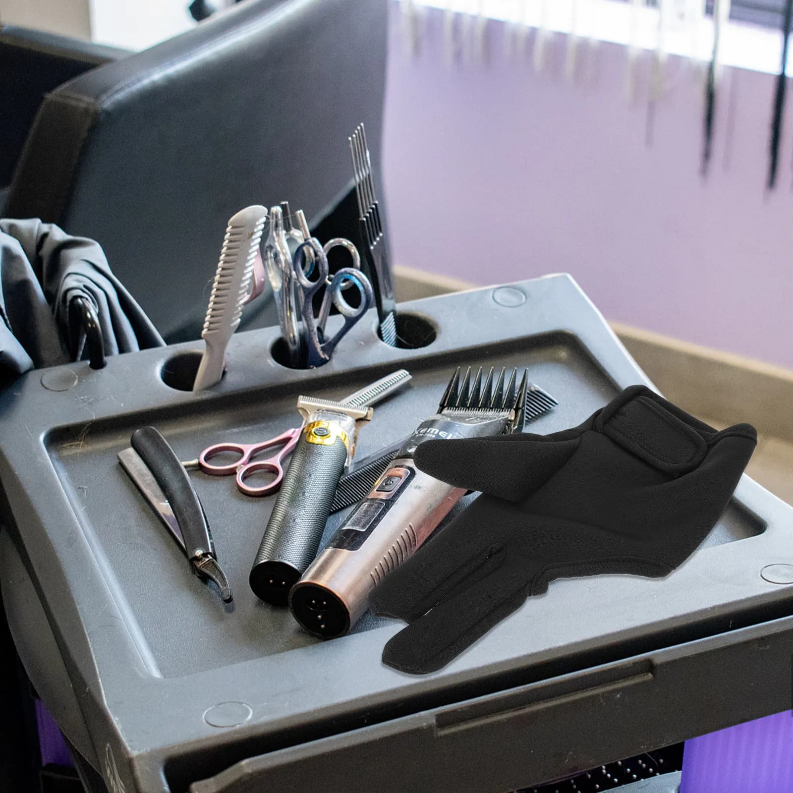 Hair Care Gloves for Hair Coloring, Permanent, Furnishing, Thermal Plate, Thermal Protection for Salon