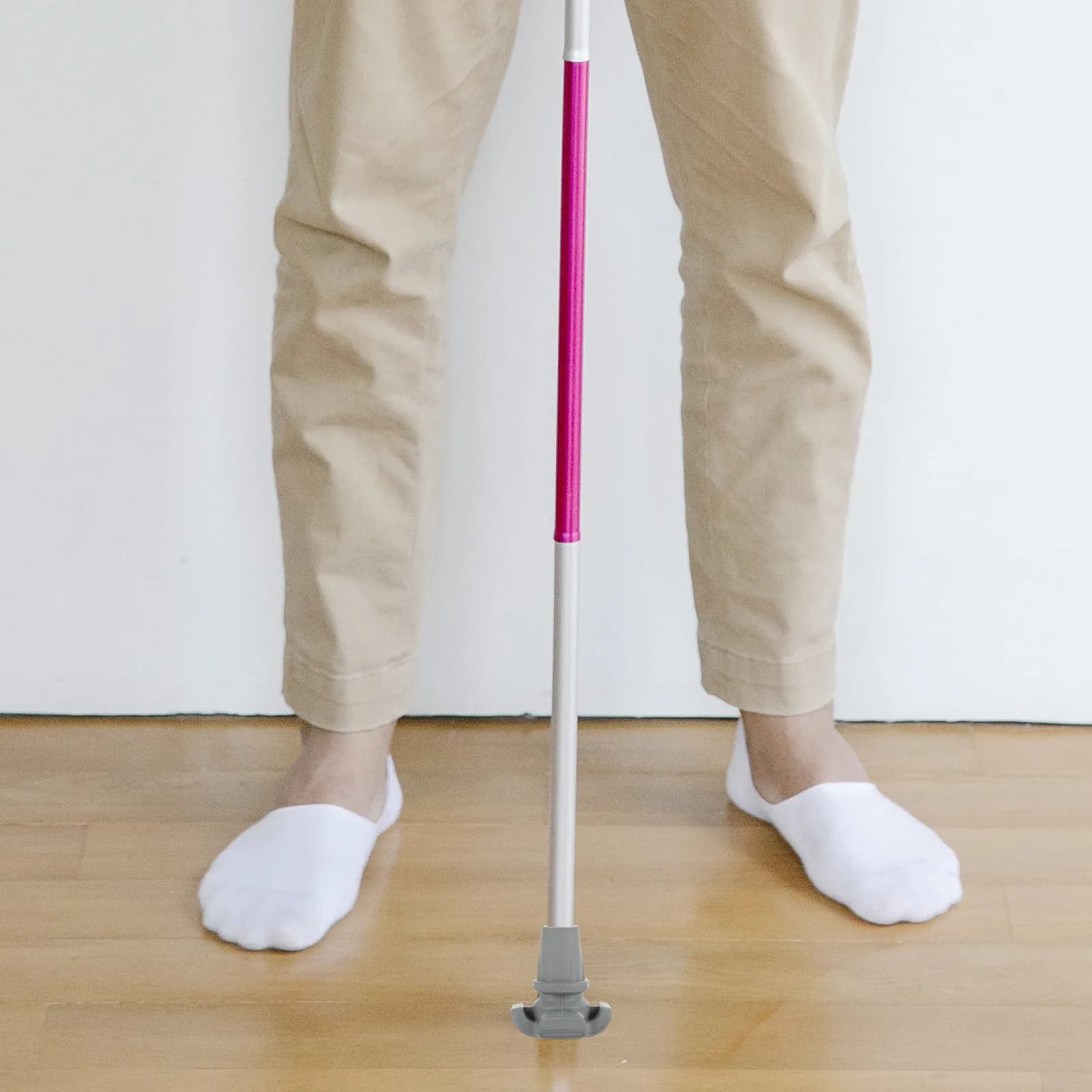 Lightweight Non-Slip Rubber Cane Tips Replacement Thickened Trekking Pole Foot Covers Crutch End Mats for Walking Sticks Hiking