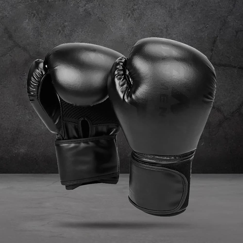 Boxing Gloves Punching Bag Gloves Hook and Loop Closure Punch Mitts Training Sparring Gloves for Muay Thai Martial Arts