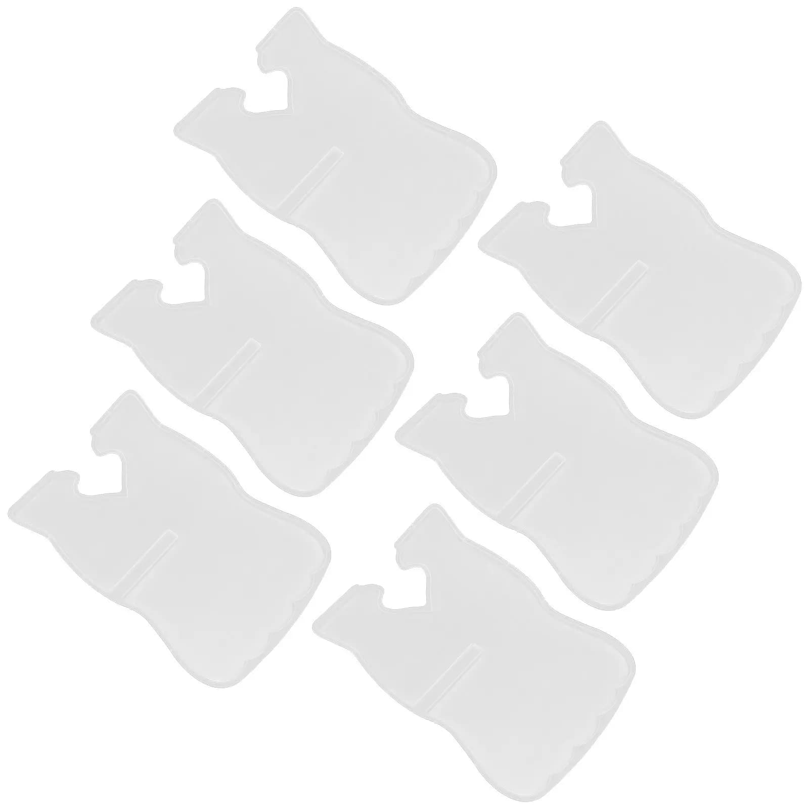 Set di 6 Stampi in Silicone per Supporti per Libri, Porta Spartiti, Stampi per Resina Epossidica Fai-da-Te, Flessibili, Trasparenti e Riutilizzabili