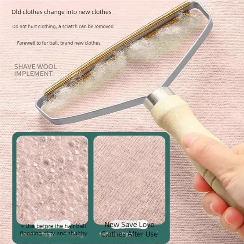 Portable Manual Lint Remover Pet Hair Remover Brush Reusable Lint Roller For Sofa Clothes Fuzz Cleaning Lint Brush Fuzz Shaver