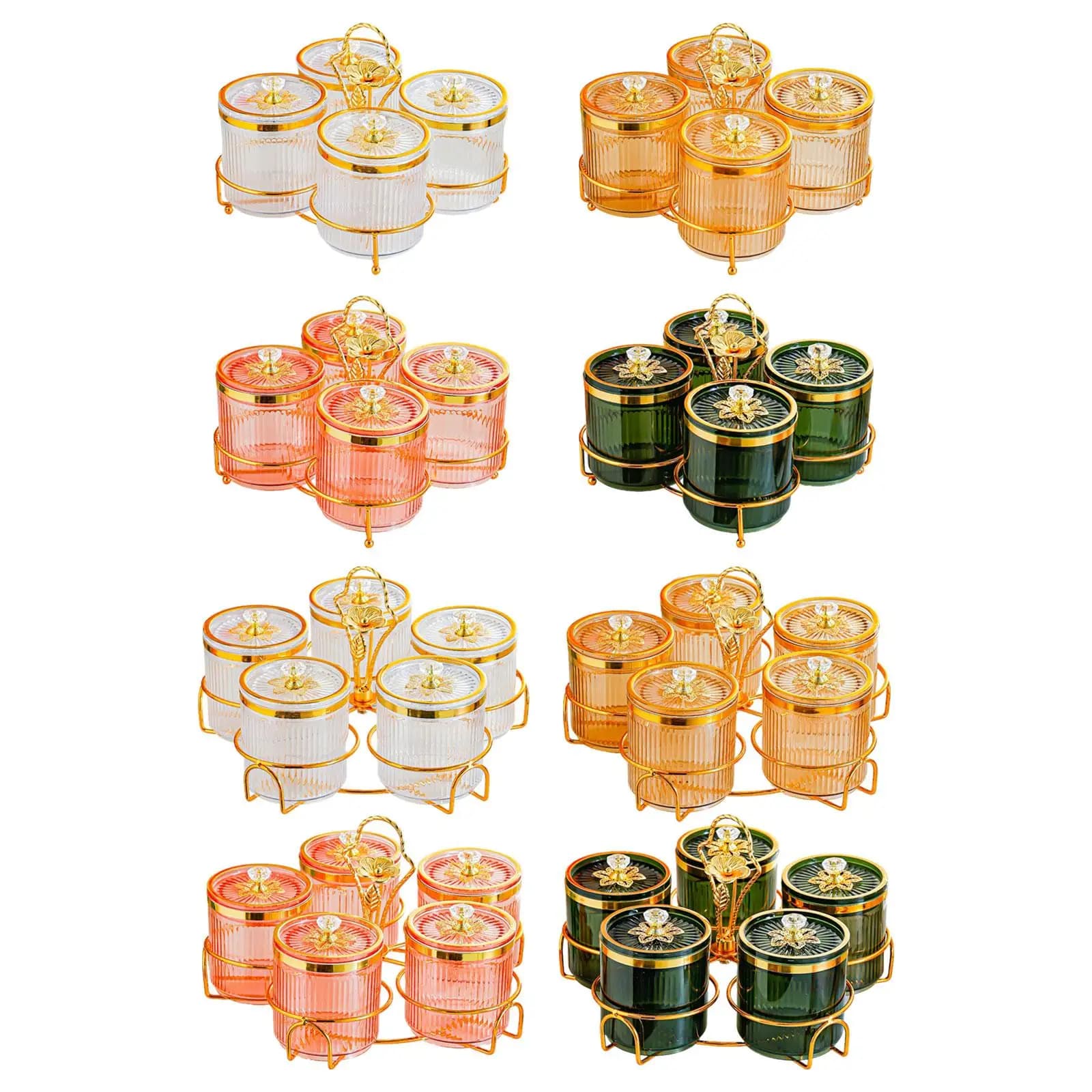 Vassoio per Frutta Secca, Contenitori per Alimenti, Ciotole Divise per Snack, Piatti Creativi per Caramelle, Antipasti, Biscotti, Noci, per la Casa