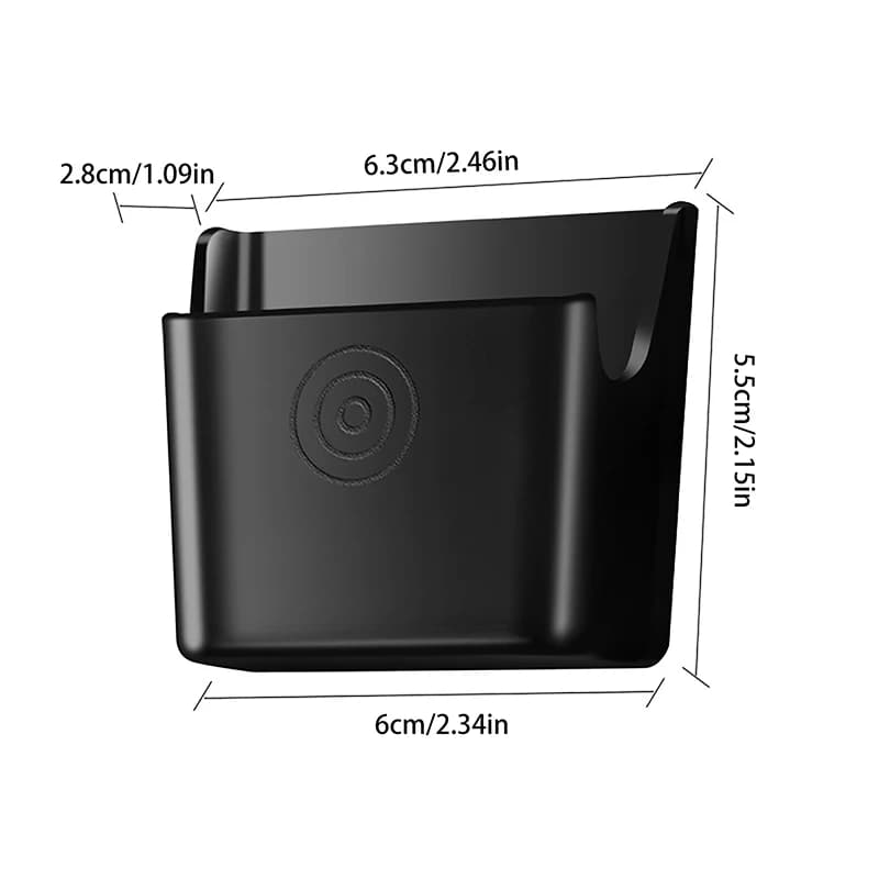 Nuovo! Clip universale per portachiavi per auto, scatola portaoggetti per interni auto, organizer per cruscotto, supporto adesivo per portachiavi per carte