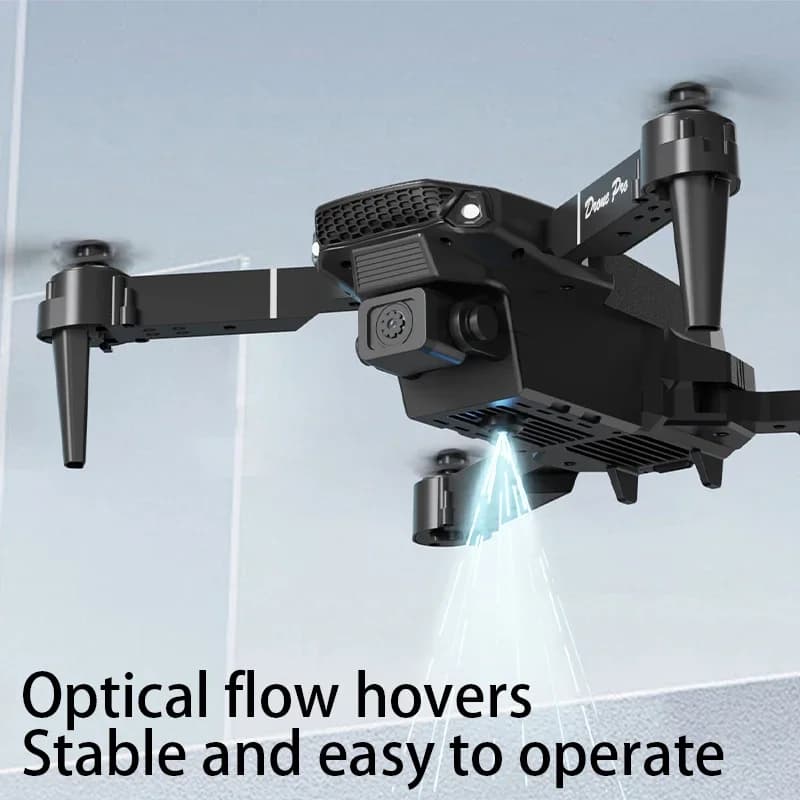 New E88 Mini Drone Air Screen Controlled Lighting 4K Dual Camera Optical Flow Remote Control Aircraft