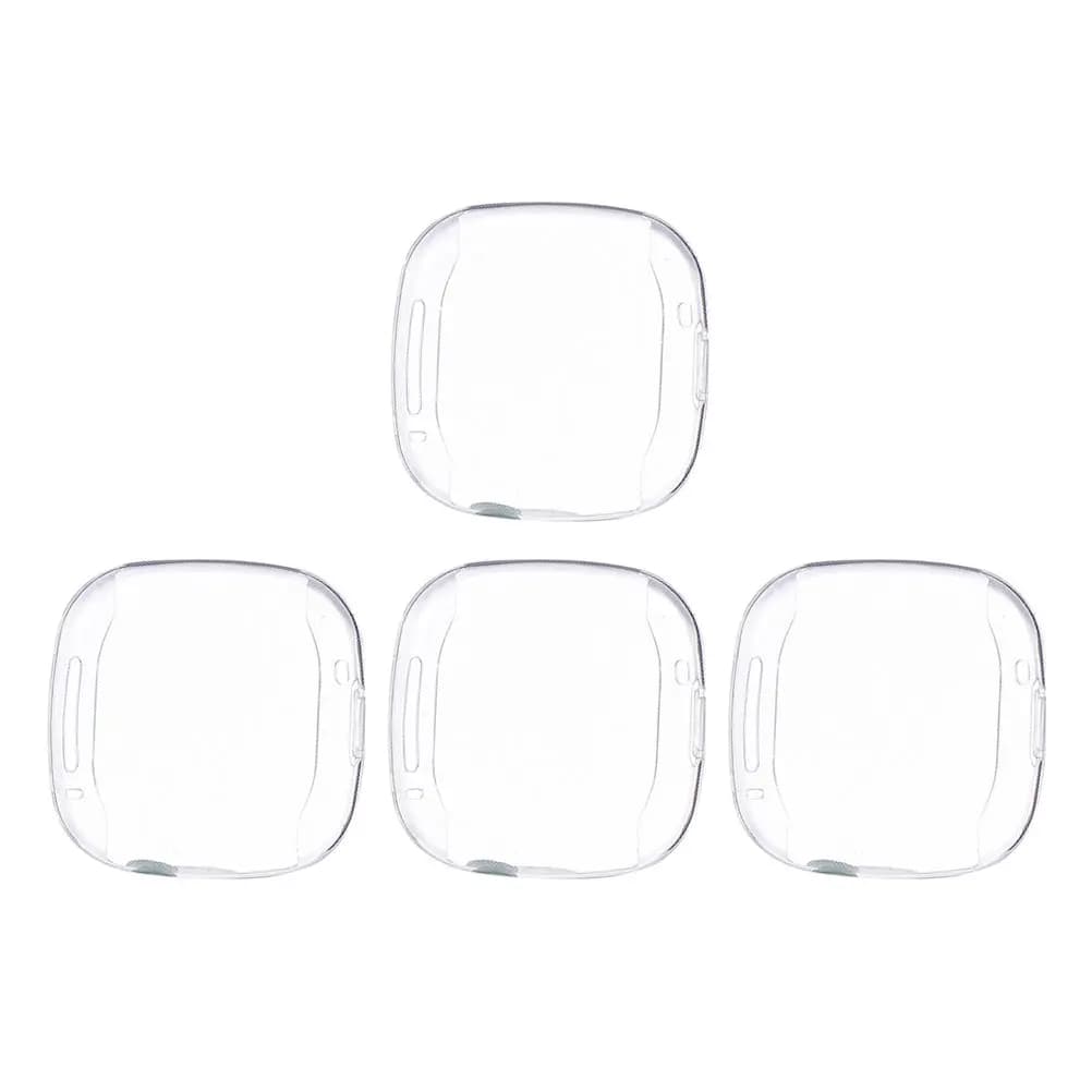 4 pezzi di copertura per orologio in TPU, guscio protettivo antigoccia e antigraffio per Smartwatch Versa3, protezione per orologio, copertura per smartwatch
