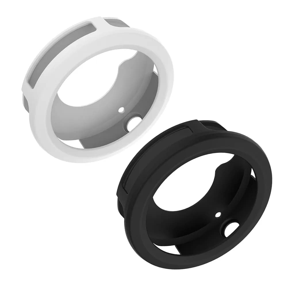 2 pezzi di robuste custodie protettive per orologi, custodia per smartwatch con copertura completa, guscio anti-caduta, in silicone extra spesso, confortevole