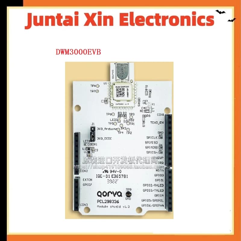 1PCS/LOT DWM3000EVB Scheda di espansione Arduino compatibile con le dimensioni esterne del modulo UWB DWM3000
