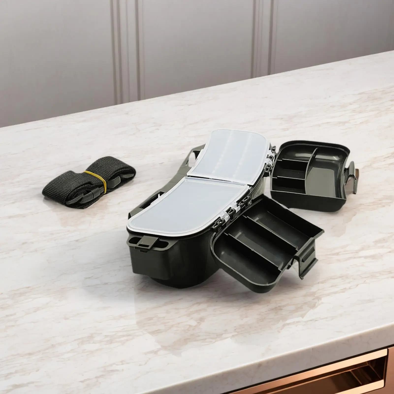 Fishing Equipment Box Fishing Equipment Boxes For Fishing Equipment Portable Organizer Ergonomic Pack for Freshwater Boat Lake Surf River Men Children