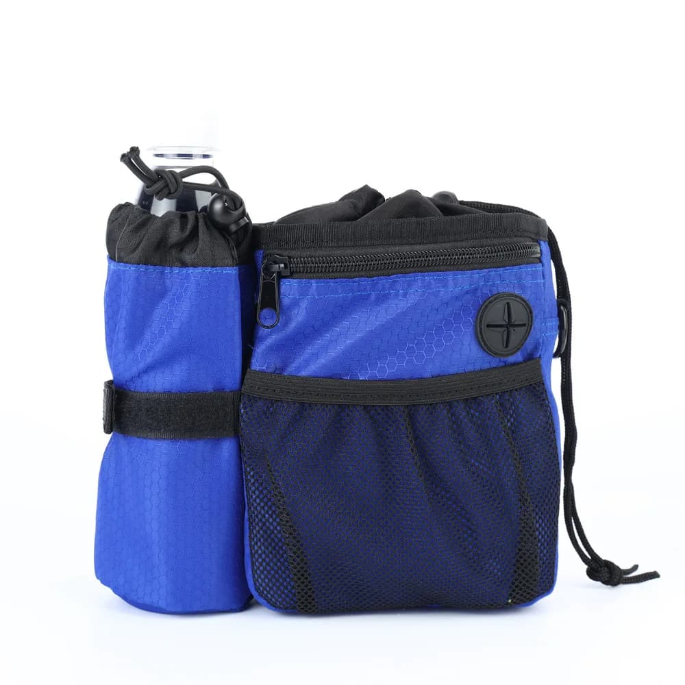 Pet Training Treat Pouch, Portable Dog Cat Snack Bag, Outdoor Walking Waist Pack, Pet Food Storage Organizer