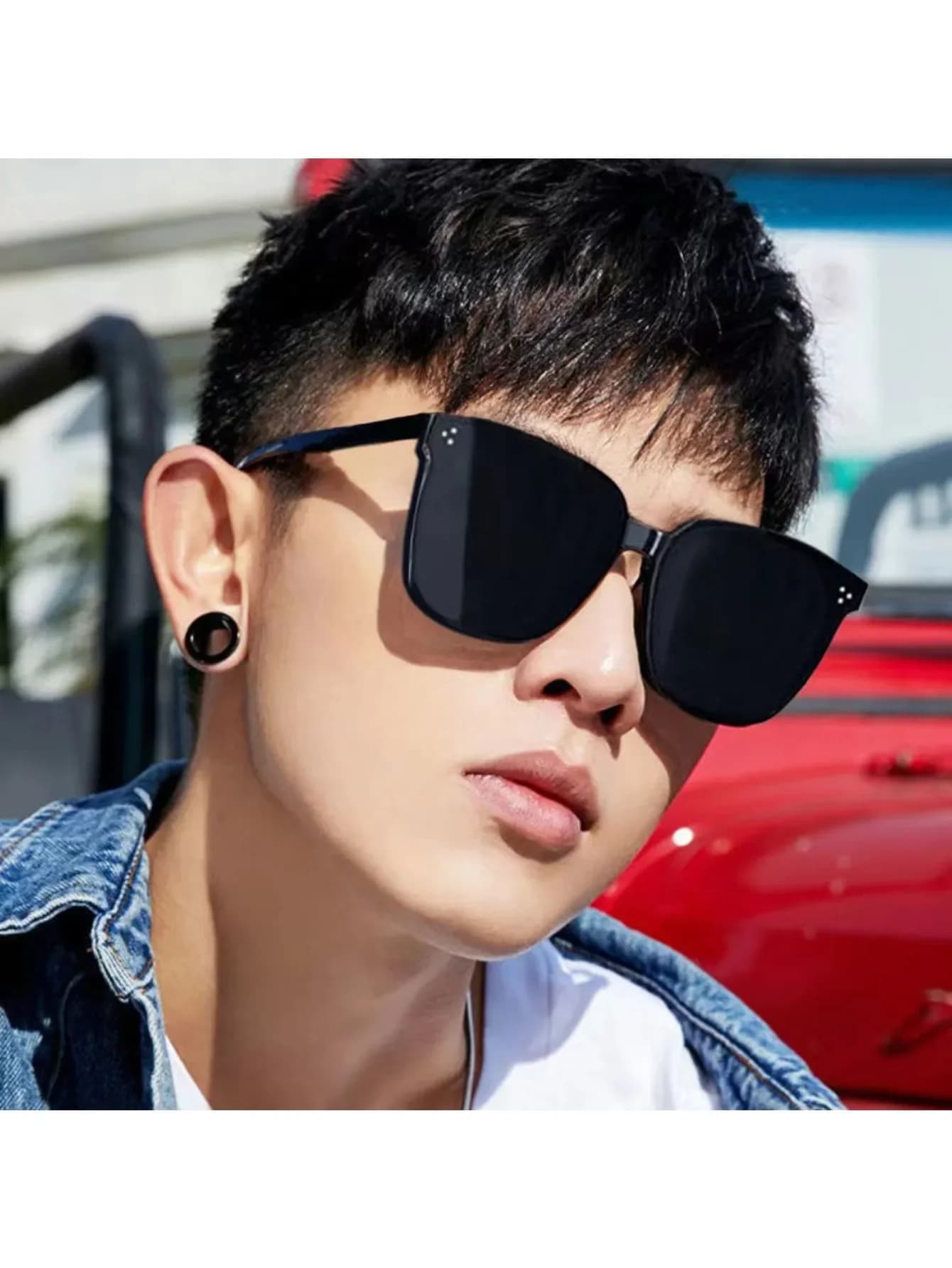 New 2026 men's sunglasses, refined and modern style, modified sunglasses, men's glasses for driving and fishing.