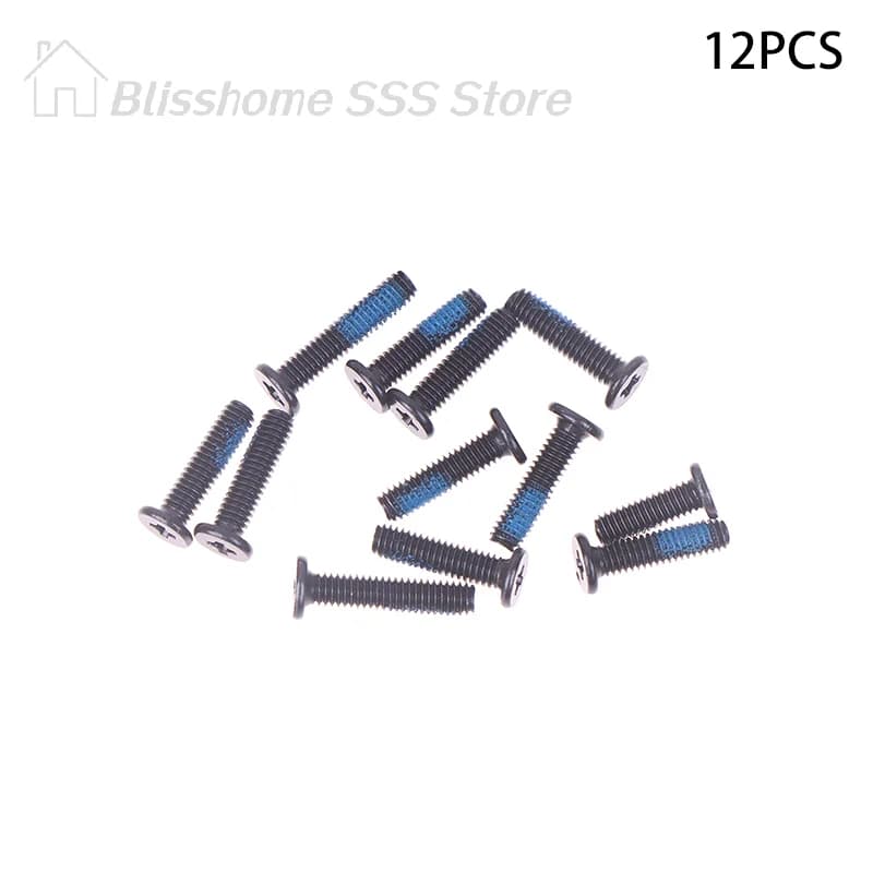 【S】12PCS Laptop Lower Bottom Base Cover Case Screws For TUF Gaming A15 FA507 FX507 FA507RF FA507RW FA507RM FA507RR FA507RC