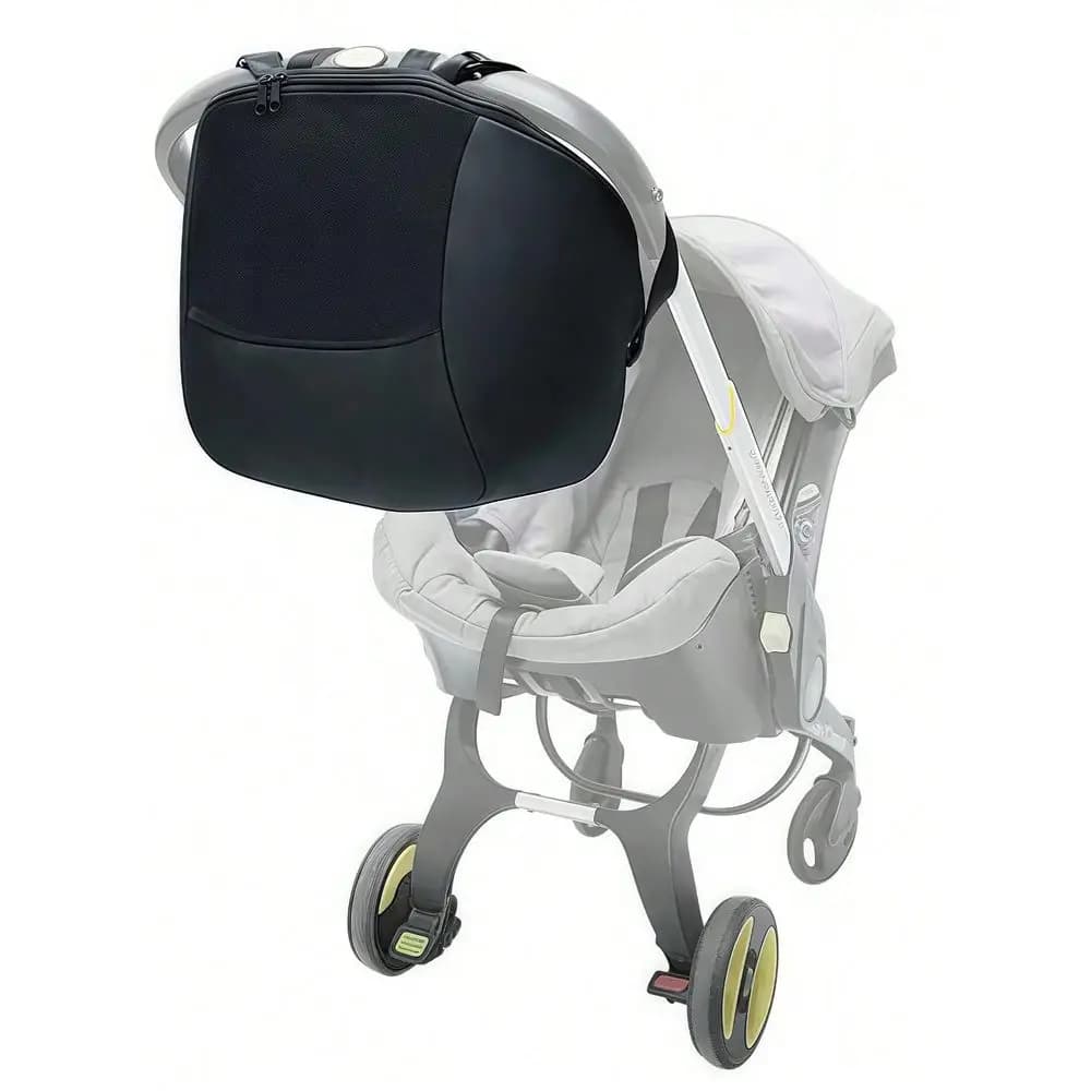 Borsa da appendere al passeggino 4 in 1, cestino portaoggetti, borsa da viaggio per mamma, borsa portaoggetti per passeggino