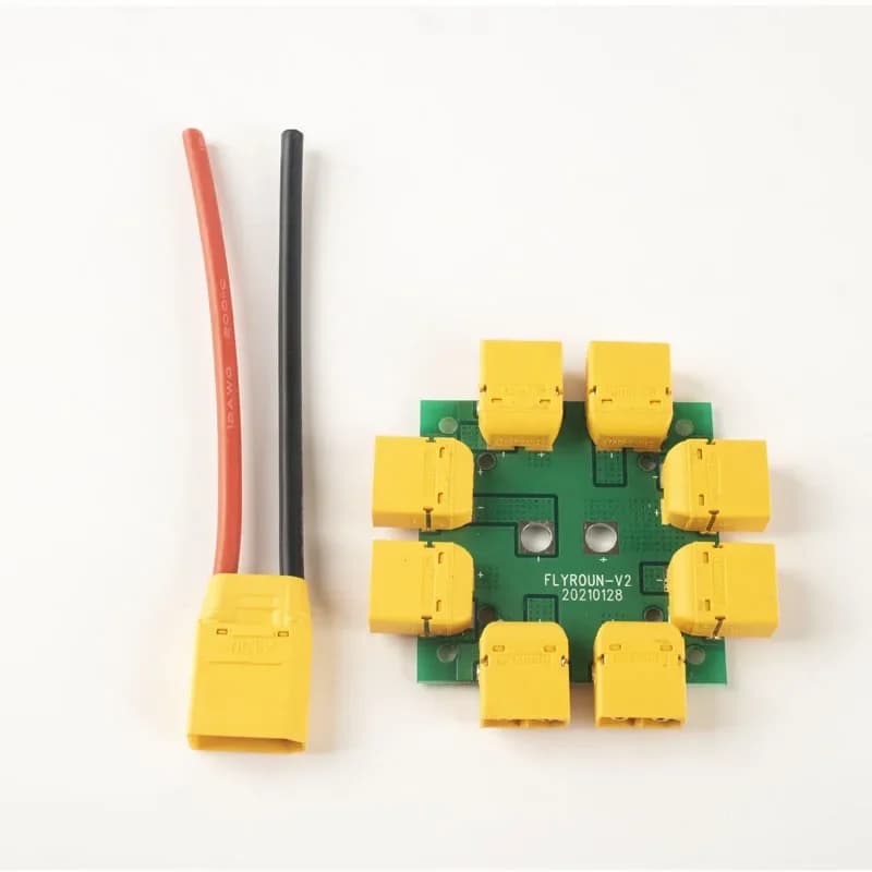 Flyroun PDB XT60 PDB-XT90 2-6s con connettore xt90/t plug/xt60 per drone FPV Quadcopter QAV210 f450/f550/zd680