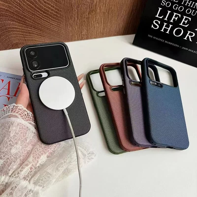 High Quality New Official Technology Woven Magnetic Phone Case For Xiaomi 17 Pro Max 15 Pro Shockproof Phone Protective Case