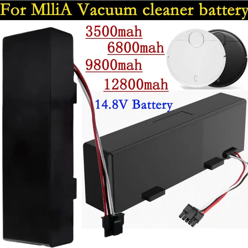 Batteria ricaricabile originale per VIOMI V2 Pro VRVCLMB21B MVVC01-JG Sweeping Mopping Robot 14.8V 12800mAh Aspirapolvere