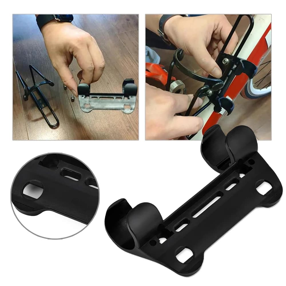 Supporto per pompa da bicicletta per bici da ciclismo Clip di fissaggio per pompa portatile Supporto per cartella Fissaggio per gonfiatore per pompa d'aria con clip fissa