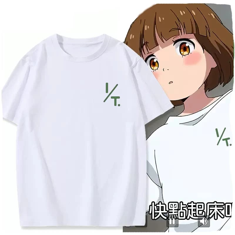 Anime Buddy ddies Rei Suwa Cotton White T-Shirt uomo Summer Kyuutarou Kugi Miri Unasaka Cospaly T-Shirt manica corta