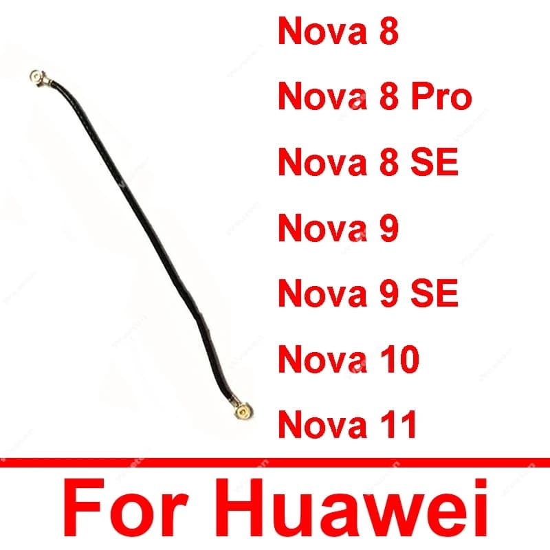 Antenna Wifi Nastro Della Flessione Per Huawei Nova 11 10 9 8 8 Pro 8SE 9 SE Segnale Antenna Wifi Connettore Coassiale Antenna Cavo Della Flessione