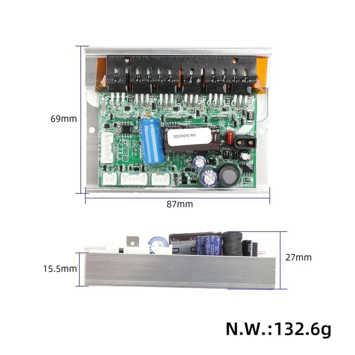 B72ABG Scooter Controller for 4 Pro Electric Scooter Circuit Board Component Replacement Part